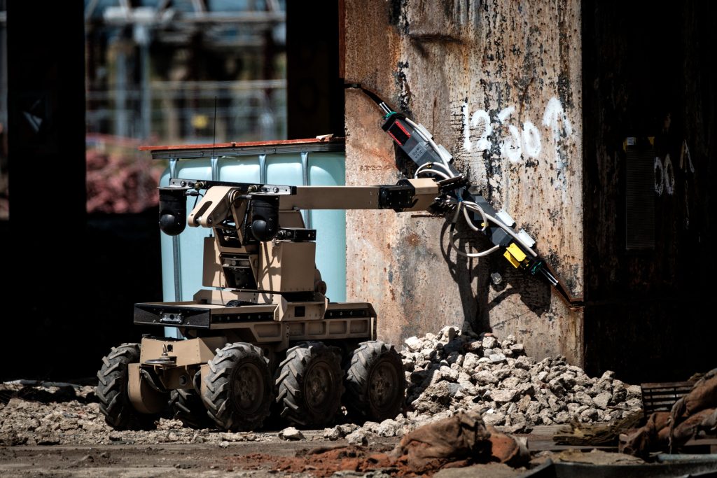 explosives disposal robot