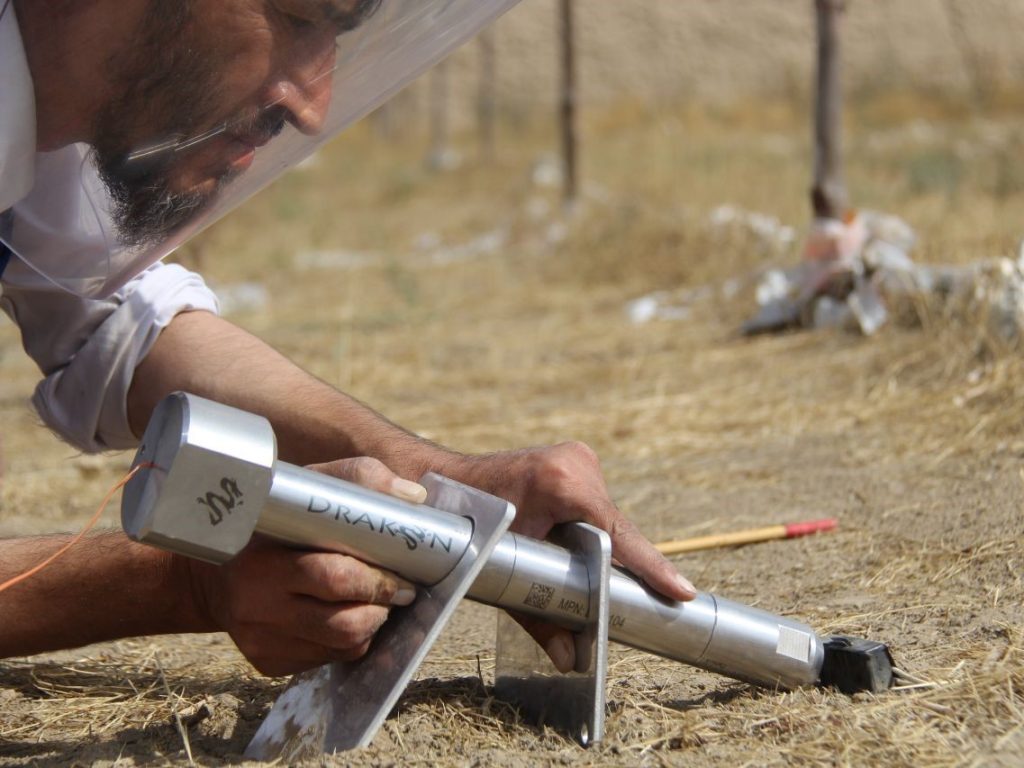 Draken in use against IED in the field