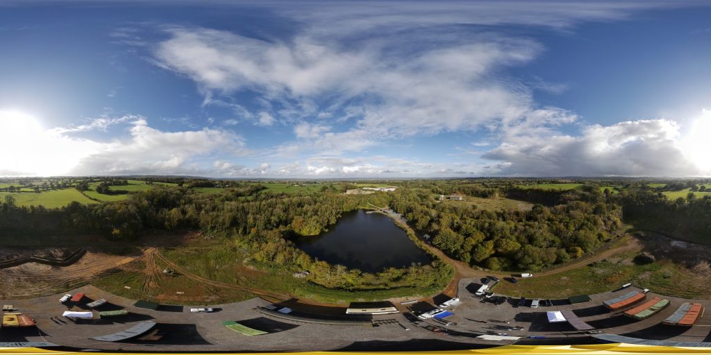 Panoramic view of Emborough Range