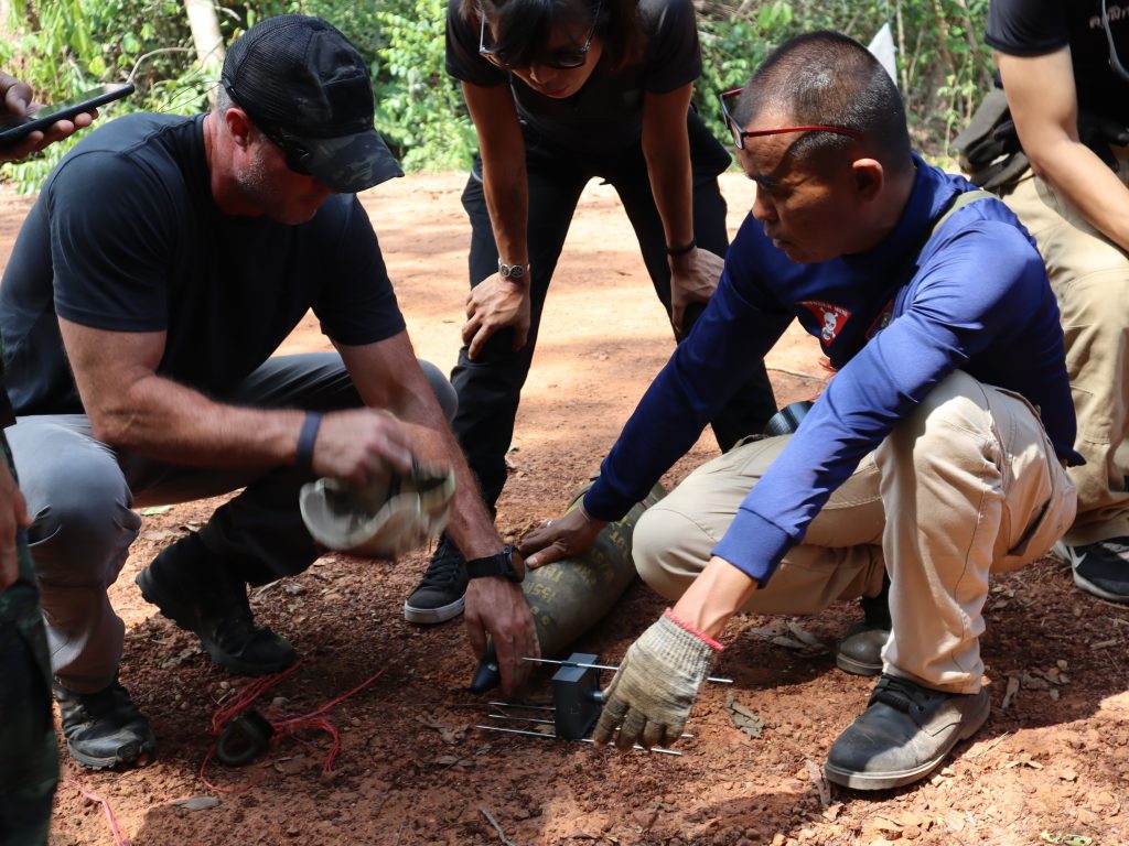 Alford Training team in Thailand teaching HMA